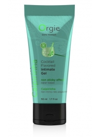 Съедобный интимный гель Orgie Lube Tube Cocktail Caipirinha - 50 мл. - ORGIE - купить с доставкой в Копейске