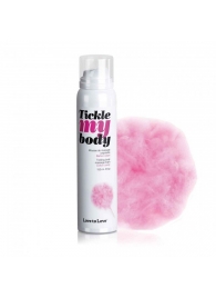Массажная хрустящая пенка Tickle My Body Cotton Candy с ароматом сладкой ваты - 150 мл. - Love to Love - купить с доставкой в Копейске