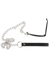 Зажим для половых губ с поводком Pussy Clamp With A Leash - Orion - купить с доставкой в Копейске