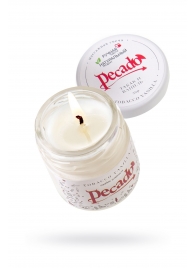 Массажная свеча Tobacco Vanilla - 35 мл. - Pecado - купить с доставкой в Копейске