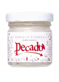 Массажная свеча Tobacco Vanilla - 35 мл. - Pecado - купить с доставкой в Копейске