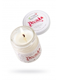 Массажная свеча Caramel   Popcorn - 35 мл. - Pecado - купить с доставкой в Копейске