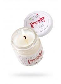 Массажная свеча Brandy   Pear - 35 мл. - Pecado - купить с доставкой в Копейске