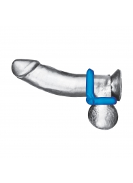 Комплект из 2 эрекционных колец-восьмерок 2-Pack Duo Cock And Ball Stamina Enhancement Ring - BlueLine - в Копейске купить с доставкой