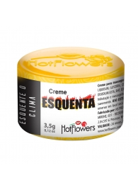 Возбуждающий крем Esquenta с разогревающим эффектом - 3,5 гр. - HotFlowers - купить с доставкой в Копейске