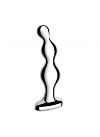 Стальной анальный фаллоимитатор для простаты Stainless Steel Anal Beads - 13 см. - b-Vibe - в Копейске купить с доставкой