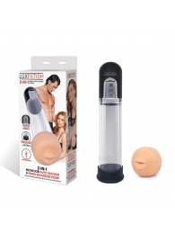 Автоматическая вакуумная помпа-мастурбатор Blowjob Auto Sucker Penis Enlarger Pump - Lux Fetish - в Копейске купить с доставкой