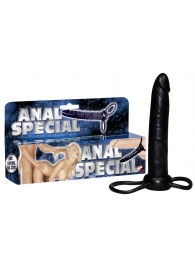 Насадка-фаллоимитатор с двумя кольцами для крепления - 16 см. - Orion - в Копейске купить с доставкой