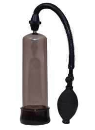 Вакуумная помпа черного цвета - 20 см. - Orion - в Копейске купить с доставкой