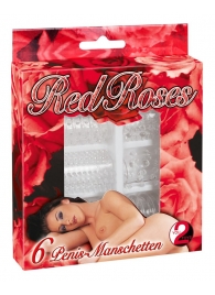 Набор из 6 насадок с шипиками Red Roses - Orion - в Копейске купить с доставкой
