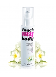 Силиконовый лубрикант 2-в-1 Touch My Body с ароматом моной - 100 мл. - Love to Love - купить с доставкой в Копейске