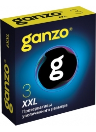 Презервативы увеличенного размера Ganzo XXL - 3 шт. - Ganzo - купить с доставкой в Копейске