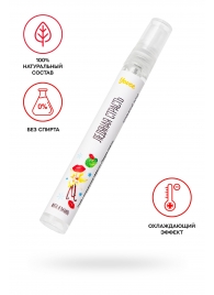 Охлаждающе-возбуждающий оральный спрей «Ледяная страсть» со вкусом мяты и ванили - 10 мл. - ToyFa - купить с доставкой в Копейске