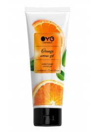 Лубрикант на водной основе OYO Aroma Gel Orange с ароматом апельсина - 75 мл. - OYO - купить с доставкой в Копейске