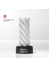 Белый 3D мастурбатор SPIRAL - Tenga - в Копейске купить с доставкой