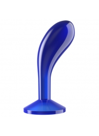 Синяя анальная втулка Flawless Clear Prostate Plug 6.0 - 15 см. - Lovetoy - в Копейске купить с доставкой