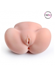Реалистичный мастурбатор с двумя функциональными отверстиями - Erowoman-Eroman - в Копейске купить с доставкой