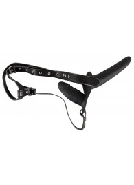 Женский страпон с вагинальной пробкой - 15 см. - Orion - купить с доставкой в Копейске