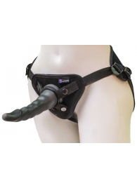 Комплект из трусиков Harness и двух насадок - 20,5 и 18 см. - LOVETOY (А-Полимер) - купить с доставкой в Копейске