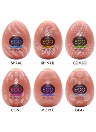 Набор из 6 мастурбаторов-яиц Tenga Egg Variety Pack V - Tenga - в Копейске купить с доставкой