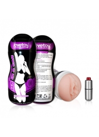 Мастурбатор Vibrating Vagina - Lovetoy - в Копейске купить с доставкой