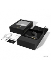 Чёрный перезаряжаемый стимулятор простаты Bruno Black - Lelo - в Копейске купить с доставкой