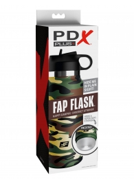 Мастурбатор в камуфляжной колбе Fap Flask - Pipedream - в Копейске купить с доставкой