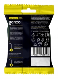 Ультратонкие презервативы Ganzo Ultra thin в мягкой упаковке - 3 шт. - Ganzo - купить с доставкой в Копейске