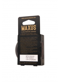 Ультратонкие презервативы MAXUS AIR Ultra Thin - 3 шт. - Maxus - купить с доставкой в Копейске