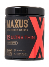 Ультратонкие презервативы MAXUS Ultra Thin - 12 шт. - Maxus - купить с доставкой в Копейске