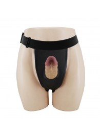 Полый страпон на регулируемых трусиках Houston - 17,5 см. - Baile - купить с доставкой в Копейске