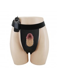Полый вибрострапон на регулируемых трусиках Draven - 17,5 см. - Baile - купить с доставкой в Копейске
