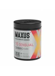 Анатомические презервативы MAXUS Sensual - 15 шт. - Maxus - купить с доставкой в Копейске