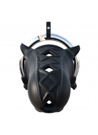 Черный замок верности Extreme Silicone Cock Blocker - Pipedream - купить с доставкой в Копейске