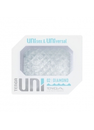 Прозрачный мастурбатор-стимулятор Tenga Uni Diamond - Tenga - в Копейске купить с доставкой