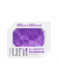 Фиолетовый мастурбатор-стимулятор Tenga Uni Amethyst - Tenga - в Копейске купить с доставкой