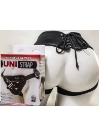 Универсальные трусики Harness UNI strap с корсетом - LOVETOY (А-Полимер) - купить с доставкой в Копейске