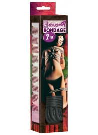 Чёрная веревка для связывания - 700 см. - Orion - купить с доставкой в Копейске