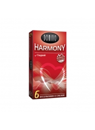 Гладкие презервативы Domino Harmony - 6 шт. - Domino - купить с доставкой в Копейске