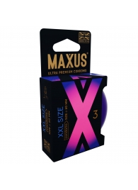 Презервативы Maxus XXL увеличенного размера - 3 шт. - Maxus - купить с доставкой в Копейске