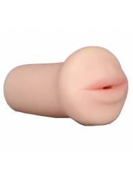 Нежный мастурбатор-ротик REALSTUFF 5INCH MASTURBATOR BJ - Dream Toys - в Копейске купить с доставкой