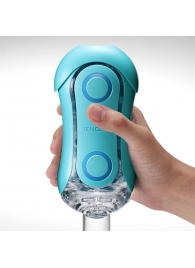 Голубой мастурбатор Tenga Flip ORB Ocean - Tenga - в Копейске купить с доставкой