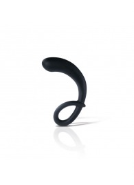 Черный массажер простаты Curving Curt - 13 см. - MyStim - купить с доставкой в Копейске