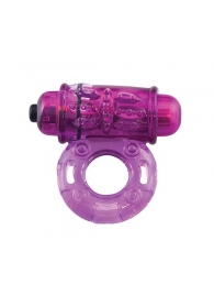 Фиолетовое эрекционное виброкольцо OWOW PURPLE - Screaming O - в Копейске купить с доставкой