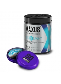 Гладкие презервативы Maxus G spot с двойной спиралью - 15 шт. - Maxus - купить с доставкой в Копейске