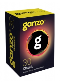Классические презервативы с обильной смазкой Ganzo Classic - 30 шт. - Ganzo - купить с доставкой в Копейске