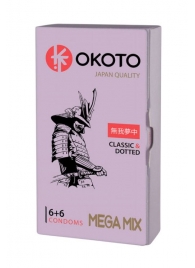 Презервативы OKOTO Mega Mix - 12 шт. - Sitabella - купить с доставкой в Копейске