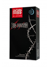 Презервативы с точками Elasun Big Dotted - 10 шт. - Elasun - купить с доставкой в Копейске