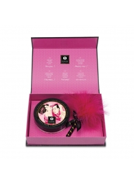 Массажная пудра с ароматом малины Raspberry Feeling - Shunga - купить с доставкой в Копейске