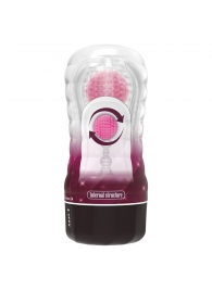 Прозрачный текстурированный мастурбатор Vacuum Cup Masturbator Black Hole - Baile - в Копейске купить с доставкой